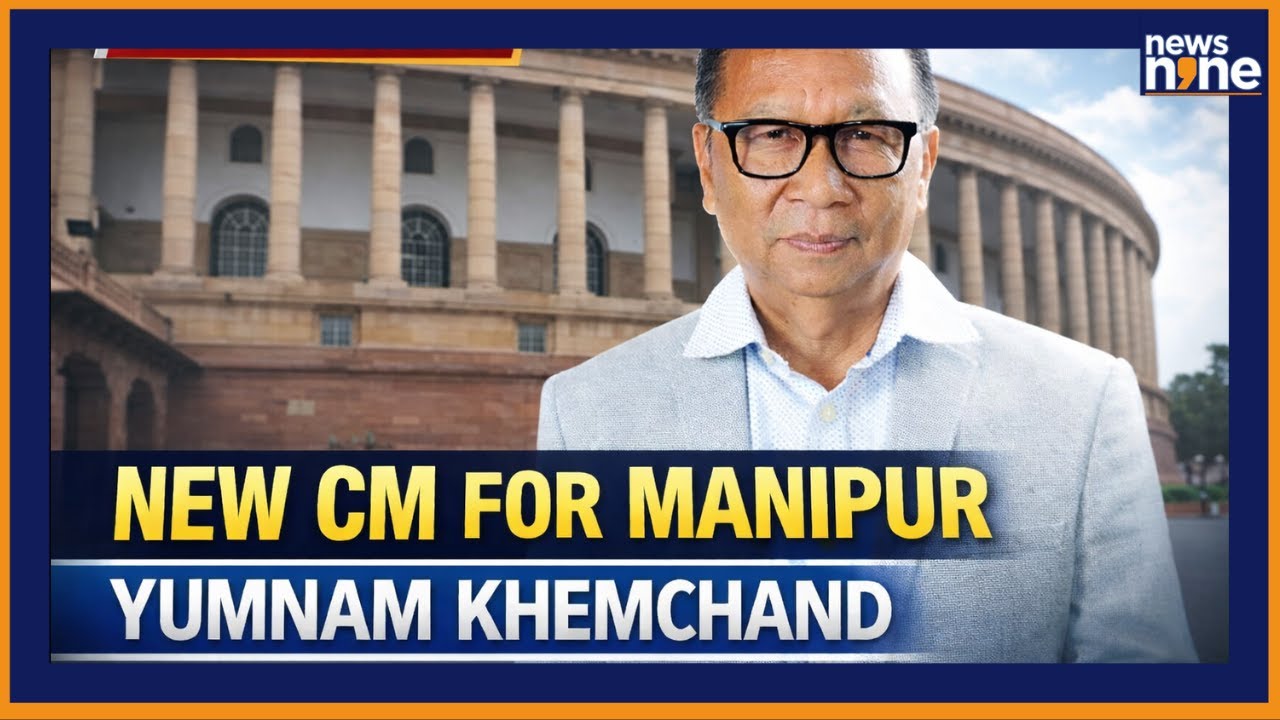 LIVE: Yumnam Khemchand Chosen BJP Leader; Set to Be Next Manipur CM