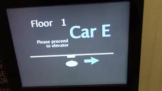 Otis Compass 360 Traction Elevators @ JW Marriott in Charlotte, NC