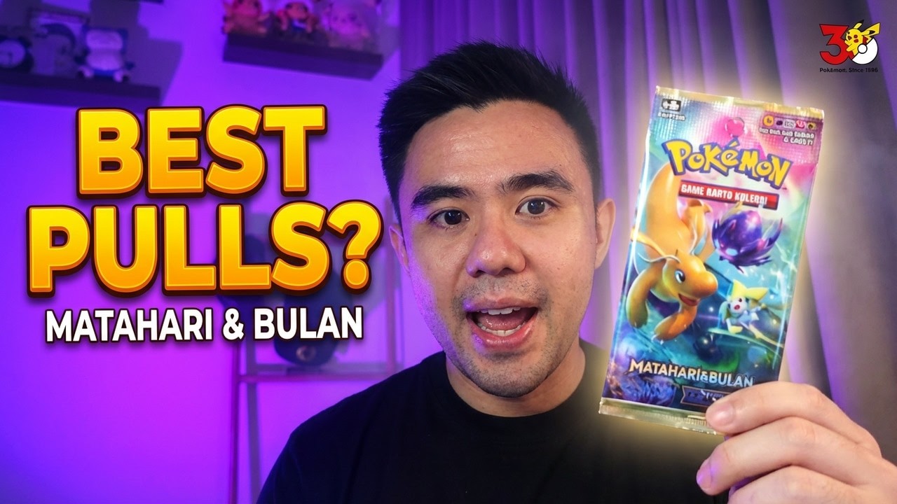 Pokémon Day 30th Anniversary 🎊 Buka Booster Sun & Moon Bayangan Tersembunyi!