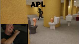 SKIBIDI ESCAPE THE TOILET ROOMS - Mr Sark W/ APL (Backrooms)