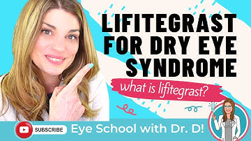 What is Lifitegrast? | Lifitegrast for Dry Eye Syndrome Treatment | Xiidra versus Restasis