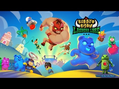 Nouveaux jeux iPhone et iPad de cette semaine 1 BURRITO BISON LAUNCHA LIBRE GAMEPLAY (iOS / Android) - HD