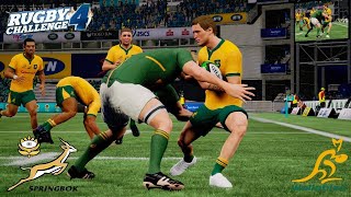 South Africa vs Australia – Rugby Championship gameplay in Rugby Challenge 4
