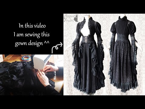 Video: How To Sew A Gothic Dress