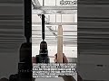 레이저 레벨기로 맞추는 정밀한 천정 프레임 설치 공정 #worker #process #hardware #engineering #building