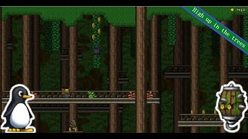 Super Tux ATEG (High up in the trees) remake create by LECZ