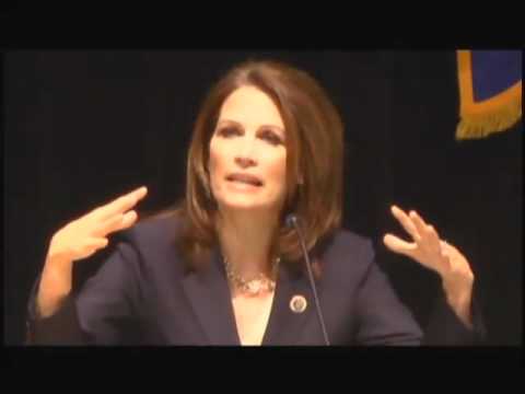 Michele Bachmann, Tarryl Clark and Bob Anderson in...