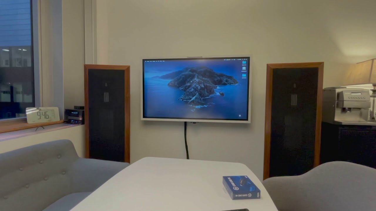 Infinity Epsilon office-speakers - YouTube