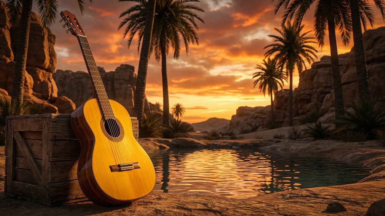 Spanish Melody & Oud Fusion – Chill Flamenco Rumba Guitar Instrumental