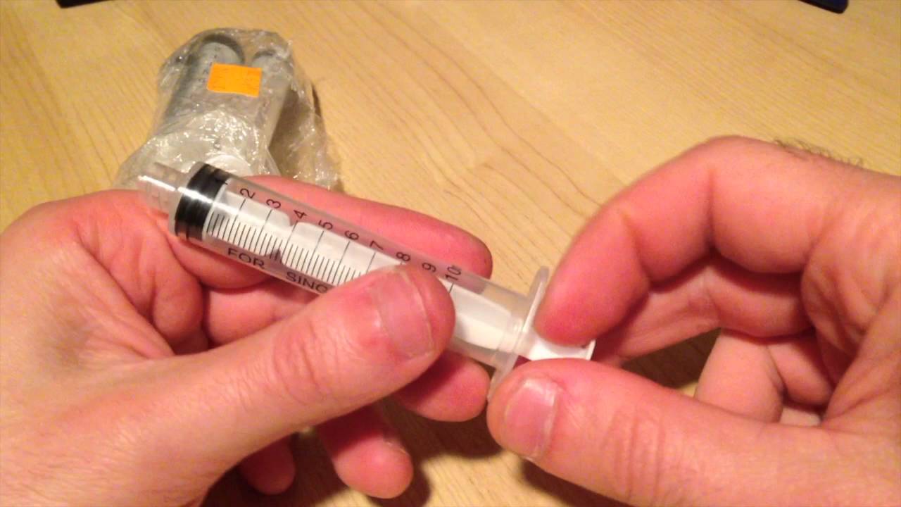 DIY ELiquid Injection Syringe (10ml/5Pack) YouTube