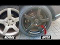 How To Spray Paint Alloy Wheels Gloss Black Yourself At Home For Cheap