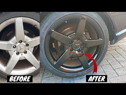 Video: How To Paint Alloy Wheels