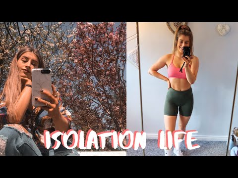LIFE IN ISOLATION VLOG || Workouts, study and horses