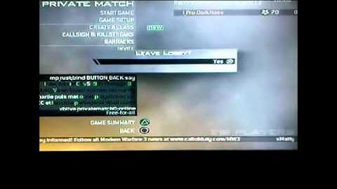 MW2 prestige infection lobby (tutorial) (ps3) (AFTER PATCH 1.13)