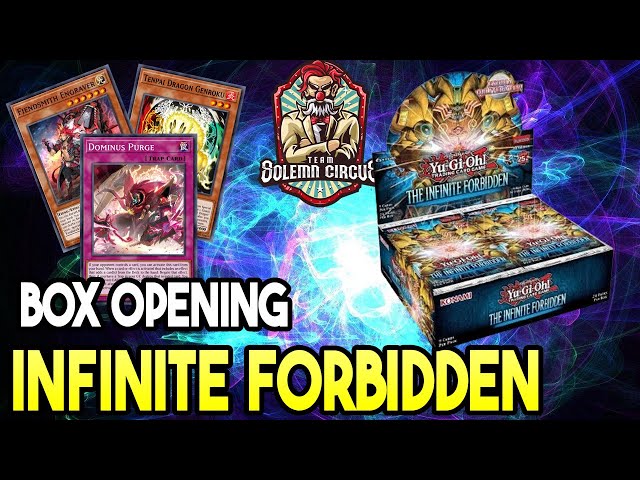 Yu-Gi-Oh! Infinite Forbidden Box Opening
