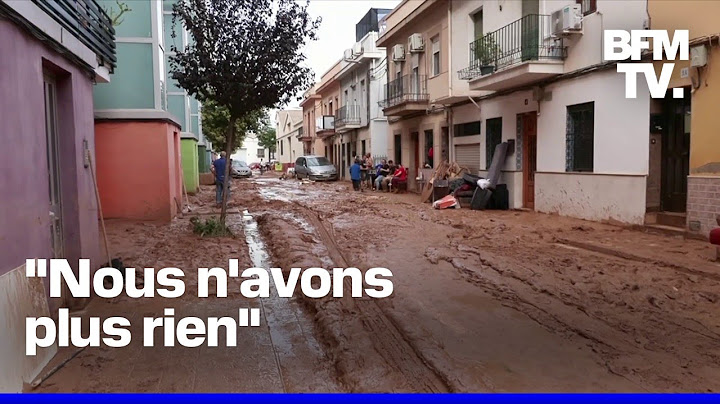 LE GRAND ANGLE - Les images des "inondations du siècle" en Espagne