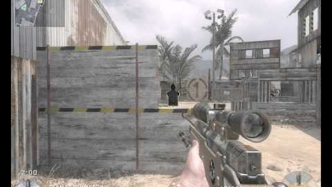 Black Ops Firing Range Snipe