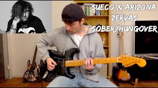 Sober/Hungover - Sueco Feat. Arizona Zervas (Guitar Cover With Tabs In Description)