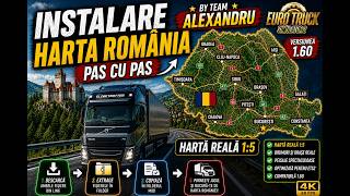 ✅ Cum instalezi Harta România by Team Alexandru 1:5 | ETS2 1.60 | Tutorial Pas cu Pas ✅ Cum instalezi Harta România by Team Alexandru 1:5 | ETS2 1.60 | Tutorial Pas cu Pas