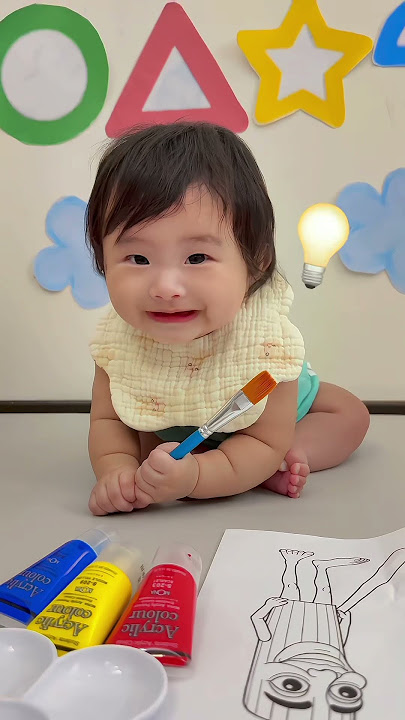 Smart Baby Mookie 👶🏻 #funny #shorts #newborn #squidgame