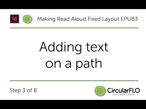 Read Aloud Fixed Layout EPUB3 from InDesign with CircularFLO - step 3
