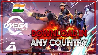 How to download Omega legends In Any country|🔥New battle Royale game screenshot 3