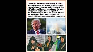 BREAKING: Iran Threatens Global Retaliation if Trump Launches “Big Hit” Strikes