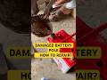 how to repair the Battery Cell Pole proper method 12 voltage 24 volts