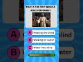 90% Fail This Jesus Miracle Quiz! Can You Get #1 Right?