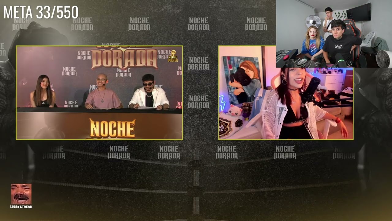 DIEALIS REACCIONA  LA PRESENTACION DE ZULLY VS LA PINKY  |   NOCHE DORADA del ZEIN