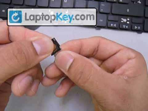 Repair Keyboard Key on Acer Aspire 5810 5536 5538 7736 5542  Fix Laptop Installation Replace