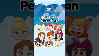 Disney Emoji Blitz - Peter Pan Emojis At Max Levels