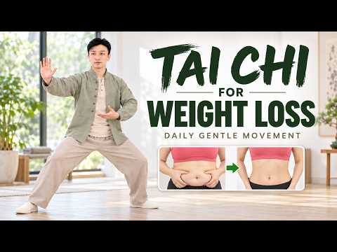 Tai Chi pour perdre du poids | Exercice debout en douceur pour brûler la graisse abdominale