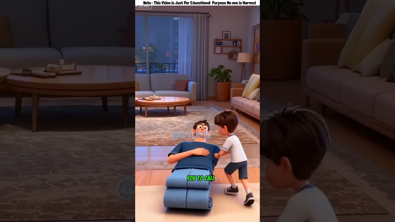 Dad Stopped Breathing... But I Brought Him Back to Life 😭❤️ #shorts