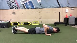 Push-up 3 Position Iso Holds