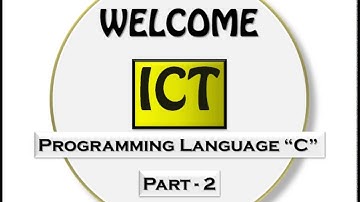C programming -2  ICT Bangla Tutorial |  Header file | Main function | Basic body