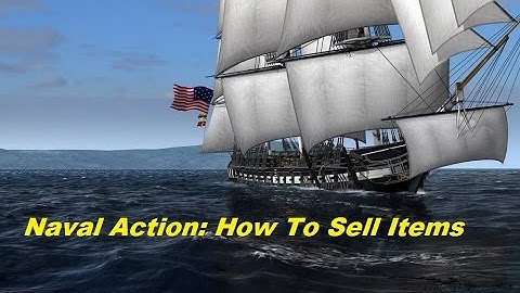 Naval Action-How To Sell Items
