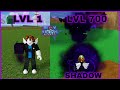 Noob To Pro | Noob Uses Shadow Fruit ( Devil Fruits ) I Reached Level 700 In Blox Fruits - EP 1