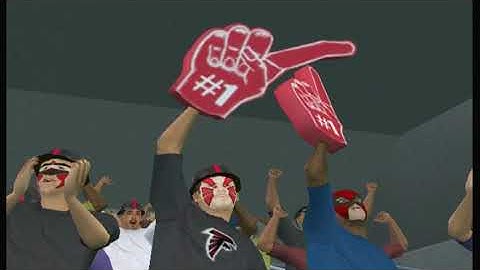 ESPN NFL 2K5 colts vs falcons (CPU vs CPU)