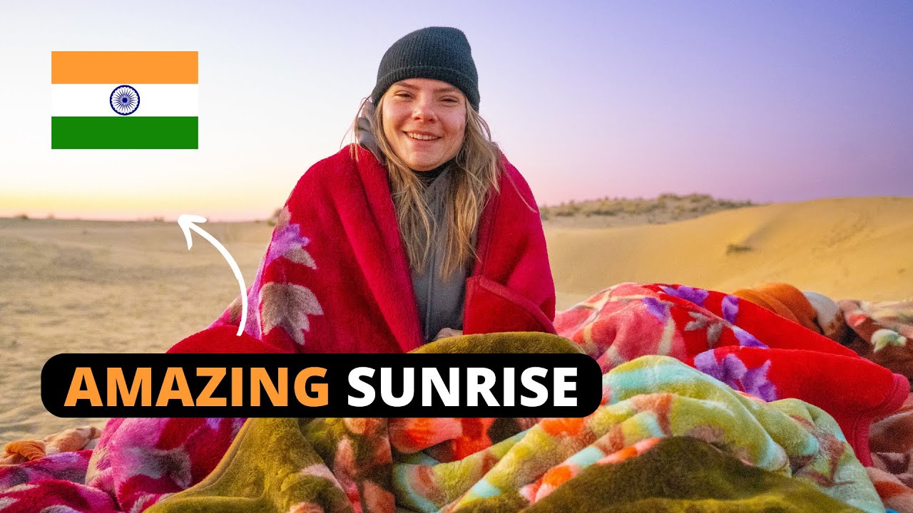 CAMPING in THAR DESERT Sand Dunes JAISALMER! 🇮🇳