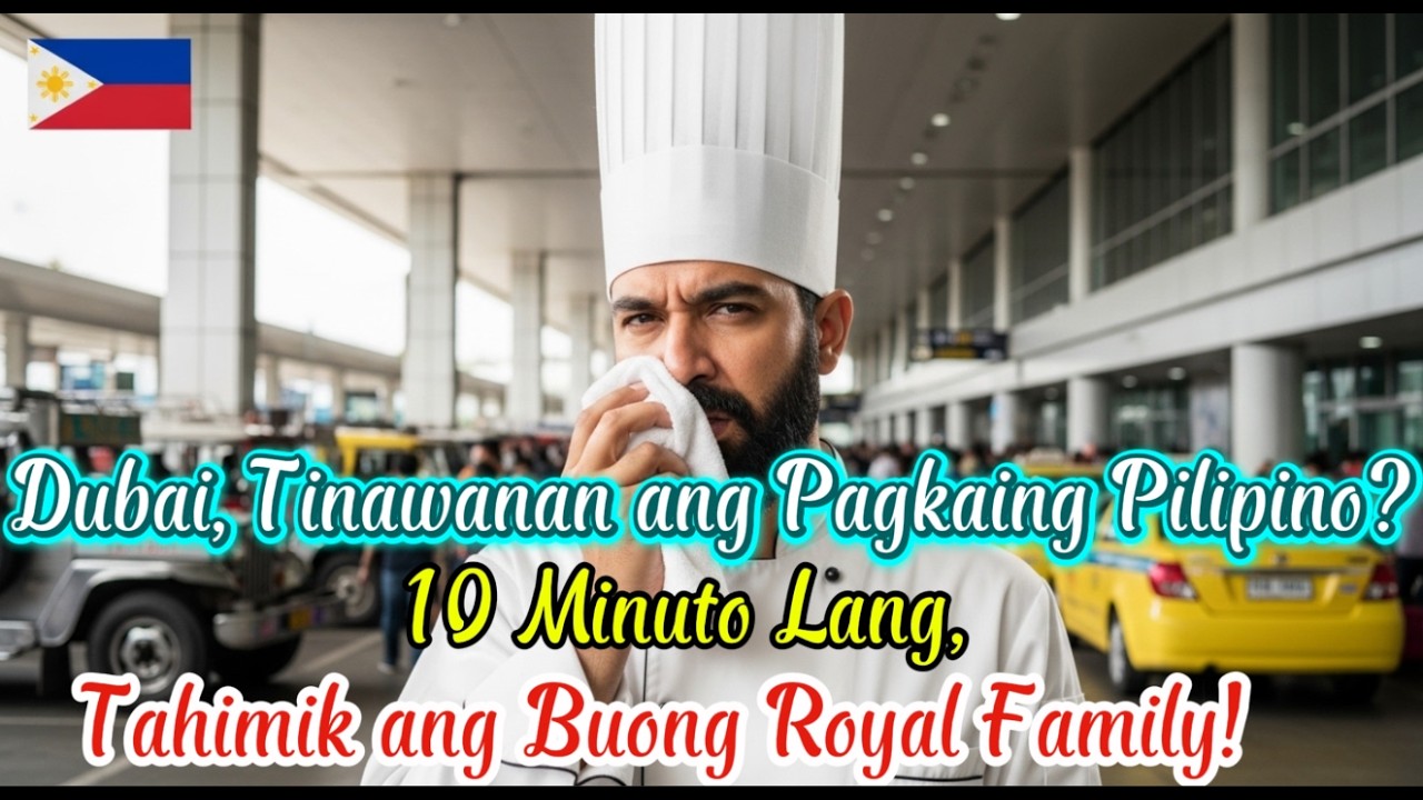 Pinagtawanan ng Dubai ang lutuing Pilipino? Sa 10 minuto, natahimik ang buong pamilyang maharlika!!!