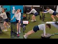 😱🔥💎🎖 Michelle Rotella 👀 WORKOUT! 💪 Solo Slow Motion *audio* 8.6.23
