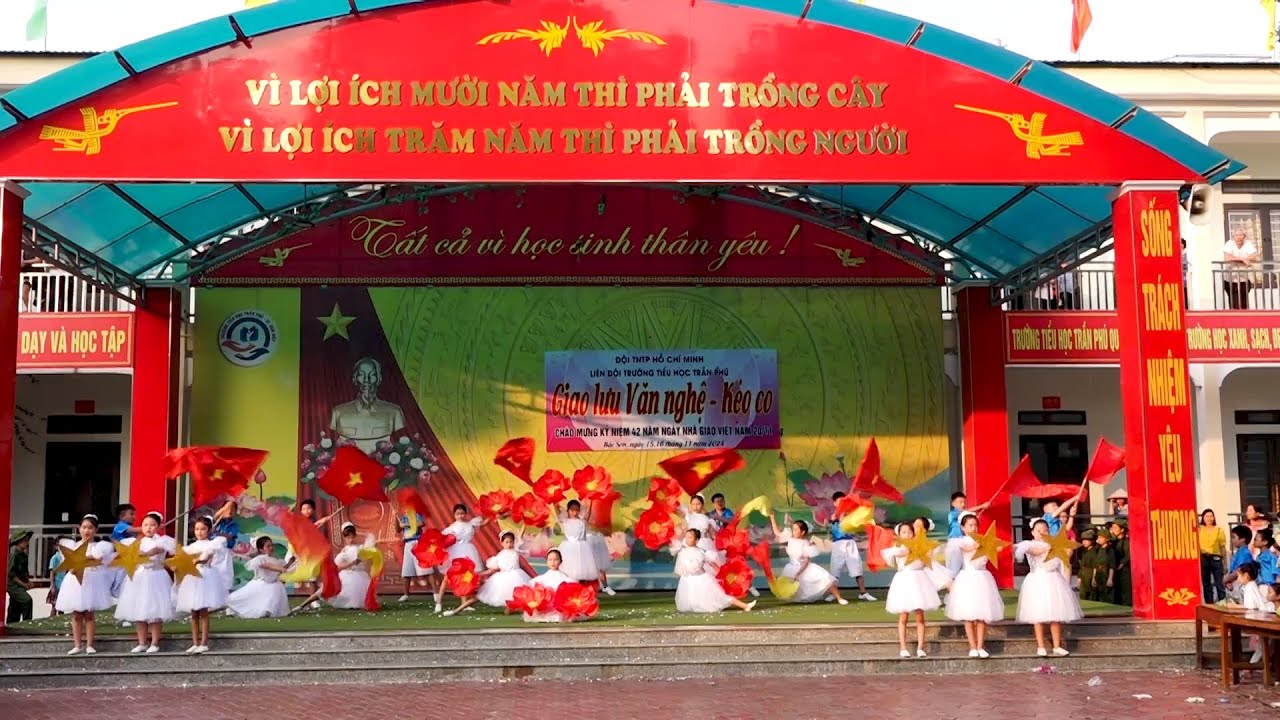 TIẾT MỤC NGÀN ƯỚC MƠ VIỆT NAM LỚP 4A TRƯỜNG TH TRẦN PHÚ