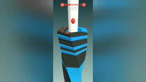 Stack Ball Level 46 | Blast Through Platforms | A4 Tech Live