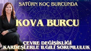 Kova Burcu Kardeş Sorumluluğu ve Çevre Değişikliği Satürn Transiti