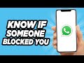 How to Know if Someone Blocked You on WhatsApp