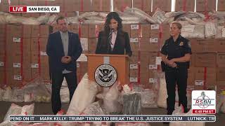 FULL EVENT: Kristi Noem Delivers Remarks on Border Security and Recent Drug Seizures - 02/12/26
