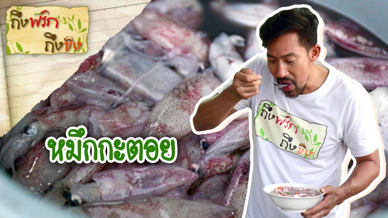 หมึกกะตอย | ถึงพริกถึงขิง 05-04-19