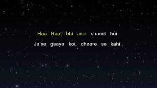 Dheere Se - The Yellow Diary (Karaoke Version)