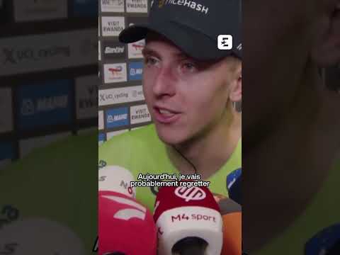 💬​ Doublé par Evenepoel, Pogacar réagit après sa 4e place sur le contre-la-montre des Mondiaux